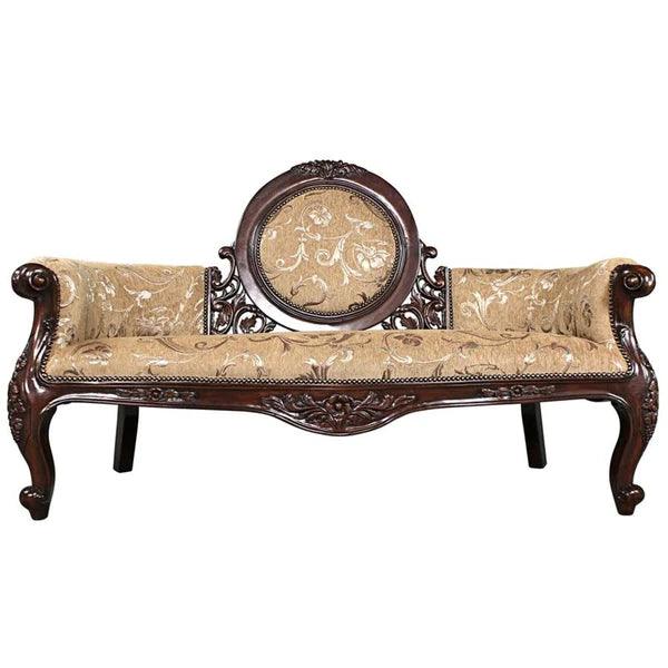 Victorian Cameo-Backed Sofa Couch - Ouch Cart 