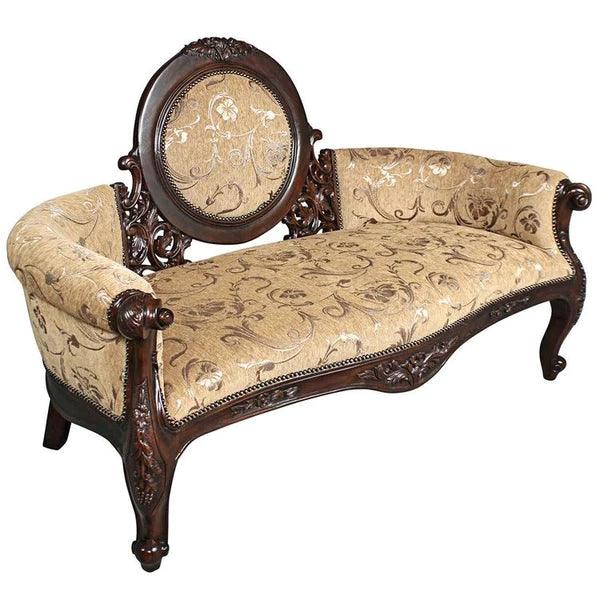 Victorian Cameo-Backed Sofa Couch - Ouch Cart 