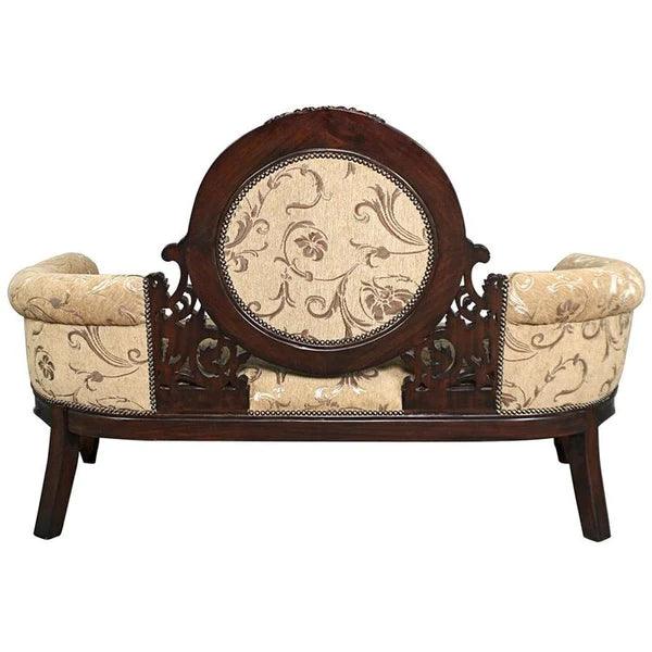 Victorian Cameo-Backed Sofa Couch - Ouch Cart 