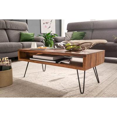 Abigail Coffee Table in Solid Wood