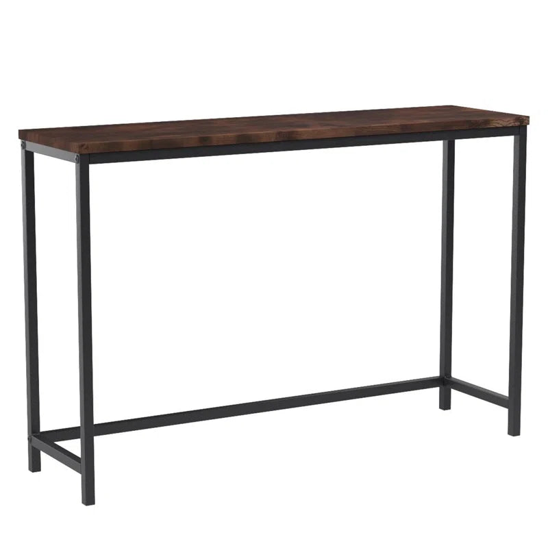 Jocelyn  Solid Wood Top Console Table