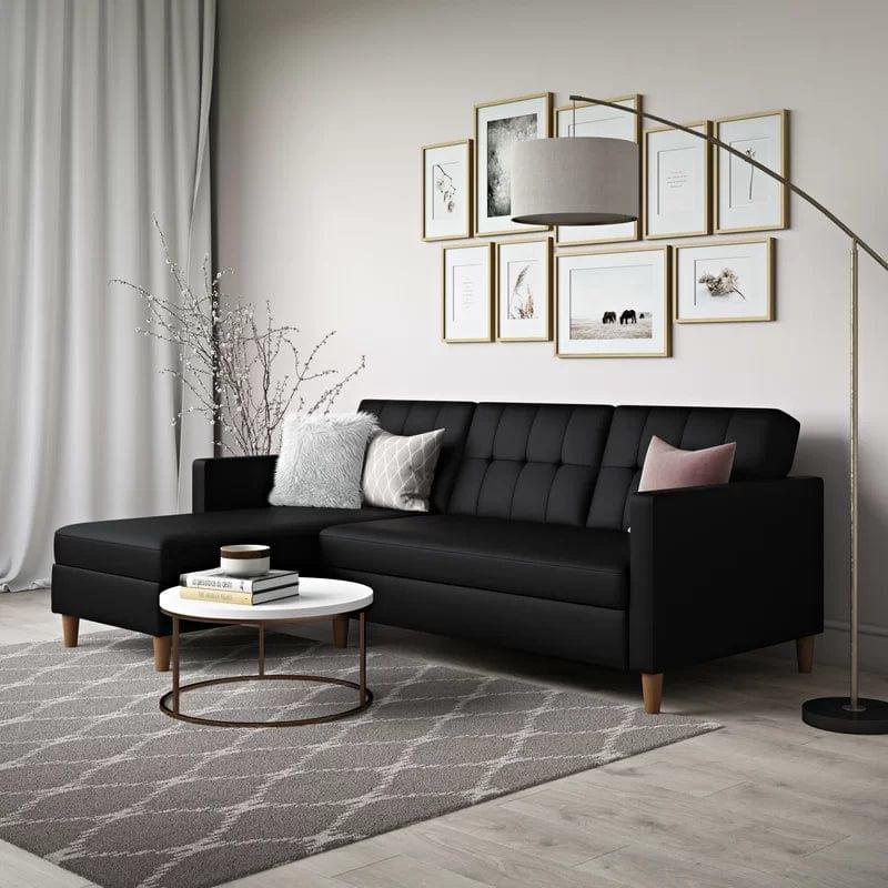 Abram 2 - Piece Corner Sofa Chaise - Ouch Cart 