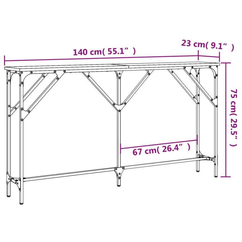 Riko Console Table – Stylish and Functional Entryway Solution