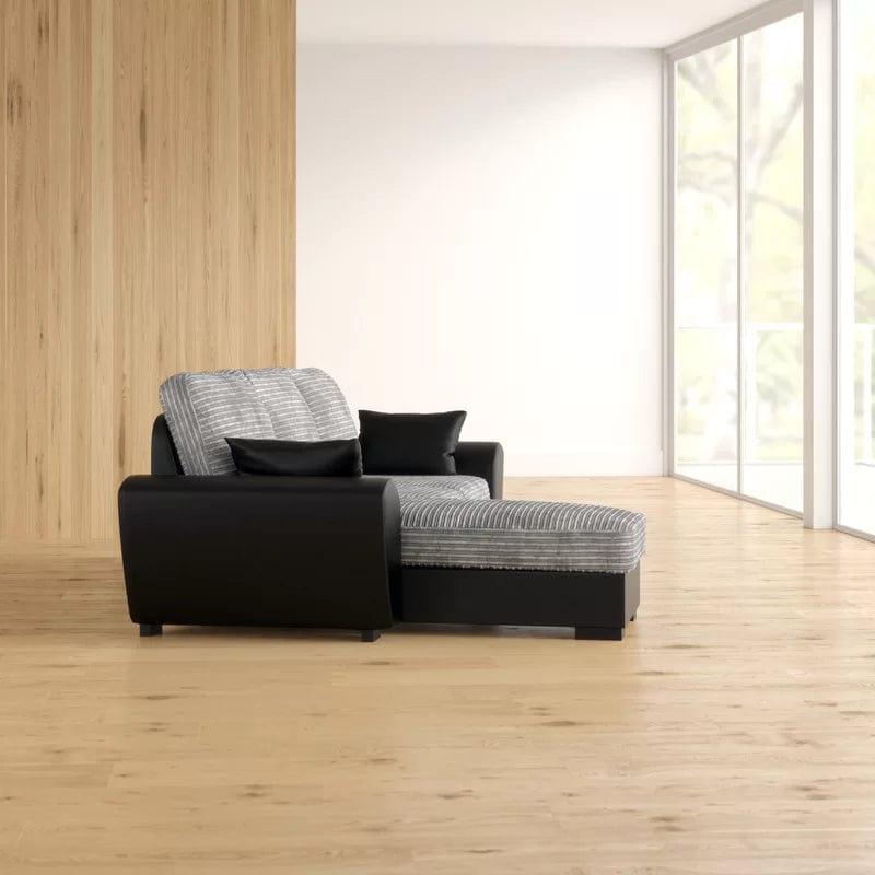 Acee 2 - Piece Upholstered Corner Sofa Come Bed - Ouch Cart 