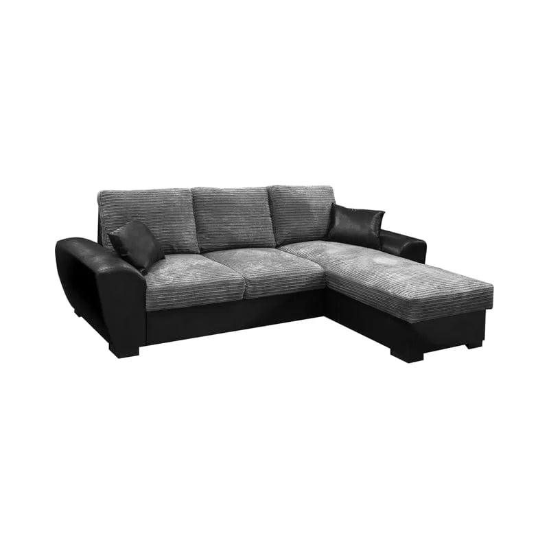 Acee 2 - Piece Upholstered Corner Sofa Come Bed