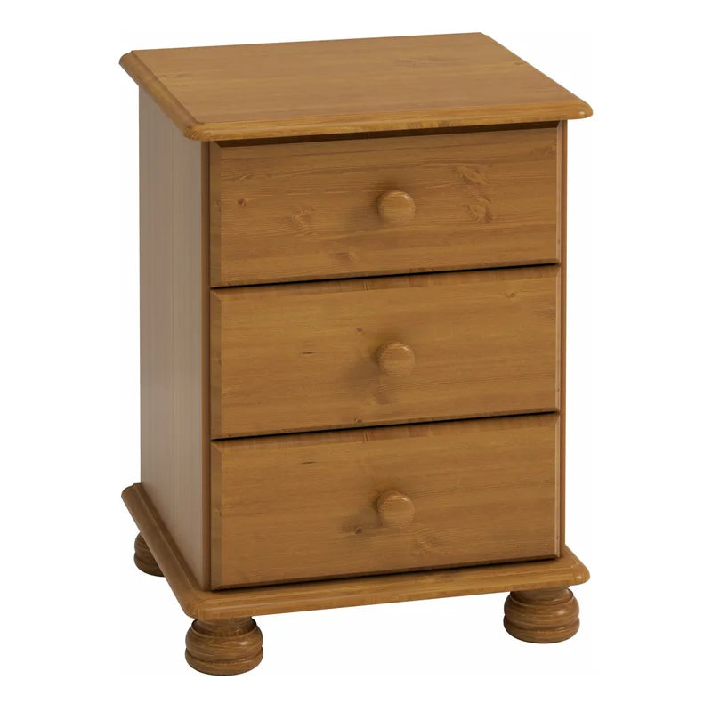 Ezra Solid Wood Bedside Table