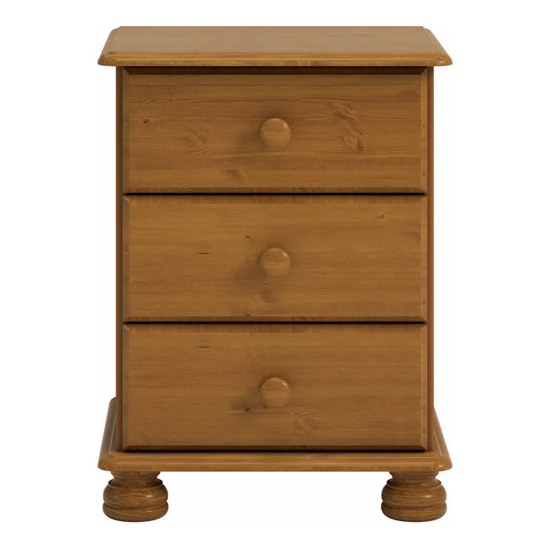 Ezra Solid Wood Bedside Table