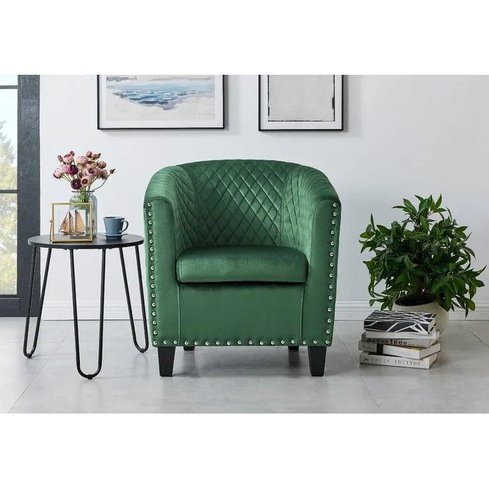 Adhelin Upholstered Barrel Chair