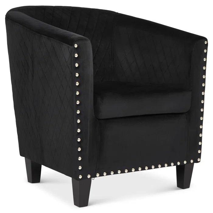 Adhelin Upholstered Barrel Chair