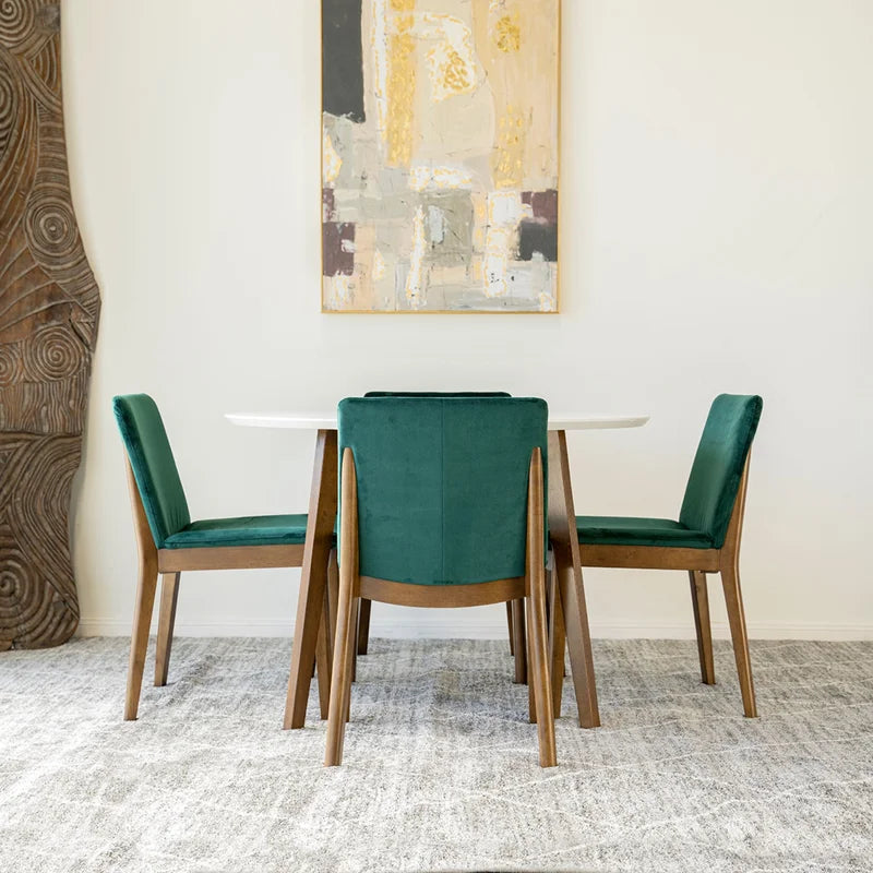 5 - Piece Solid Wood Dining Set