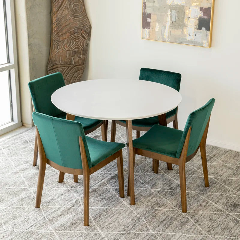 5 - Piece Solid Wood Dining Set