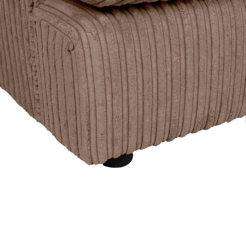 Ajo 2 - Piece Upholstered Corner Sofa - Ouch Cart 
