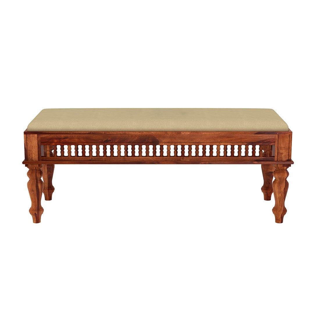 Alanis Sheesham Wood Dining Bench - Ouch Cart 