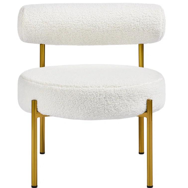 Albertie Wide Tufted Polyester Side Chair - Ouch Cart 