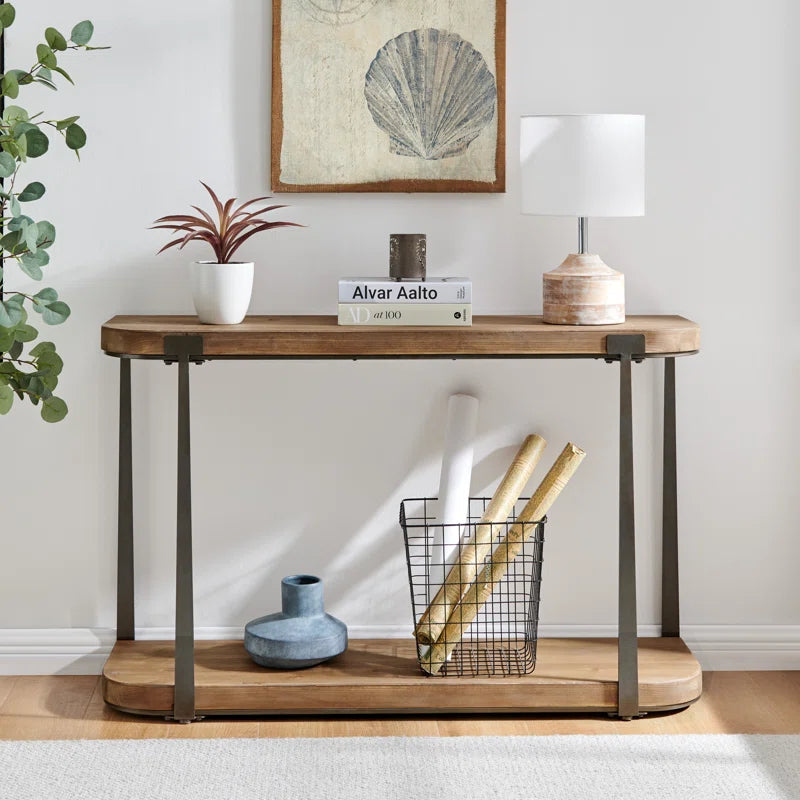 Charlotte Console Table – Simple Assembly, Functional Storage, and Elegant Design