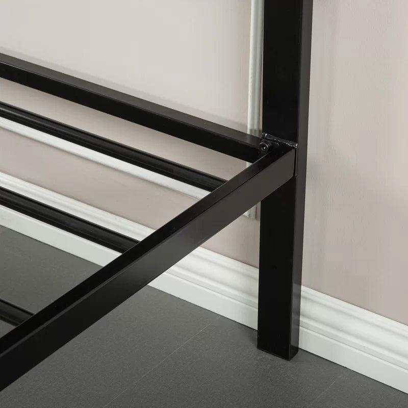 Alexandra Upholstered Faux Leather Headboard Bed Frame - Ouch Cart 