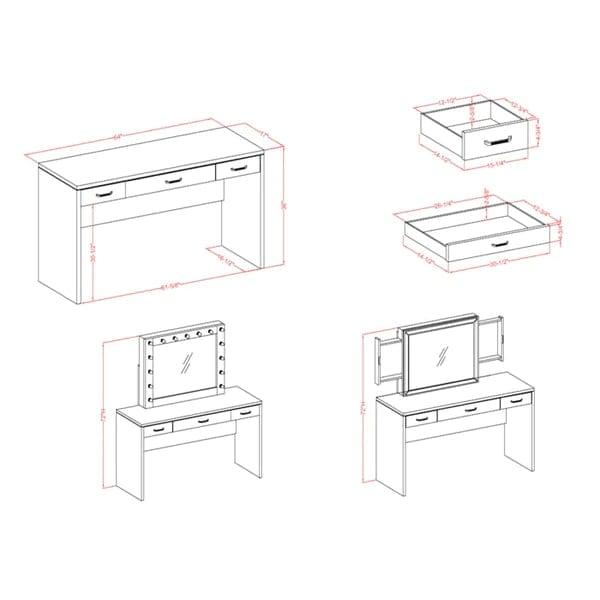 Juho Desk study table - Ouch Cart 