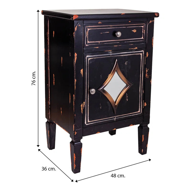 Adler Solid + Manufactured Wood Bedside Table