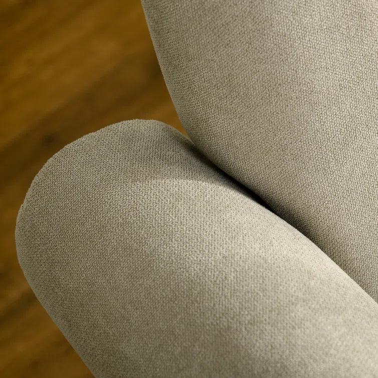 Allianah 80cm Wide Tufted Polyester Armchair - Ouch Cart 