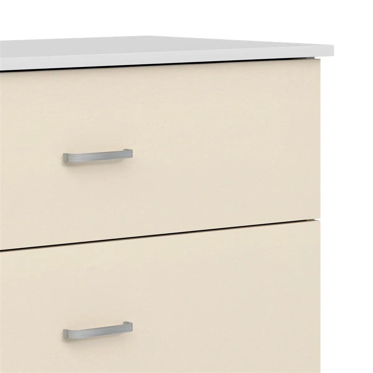 Five-Drawer Dresser with Bar Pull Handles