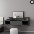Vanity Table Floating Shelf with Drawer Small Rustic Wood Wall Shelves for Storing and Displaying Multi use Shelf