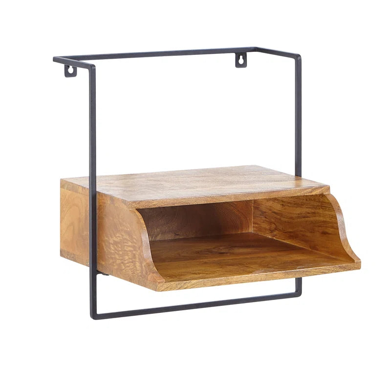"Usher Bedside Table: Elegant Storage for a Refined Bedroom"