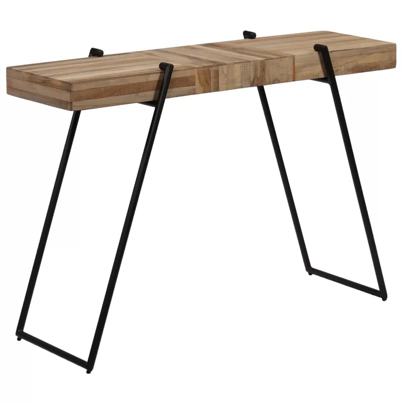 Urso Solid Wood Top Console Table