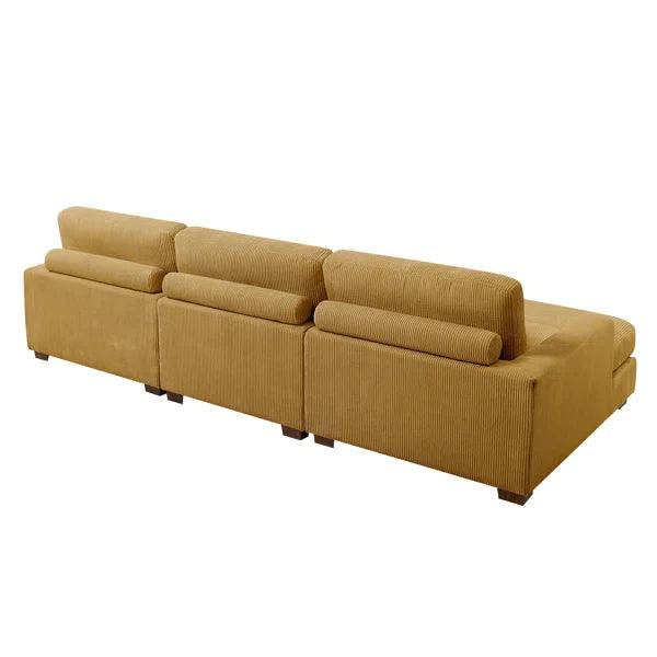 Droman Karl Upholstered Sofa - Ouch Cart 