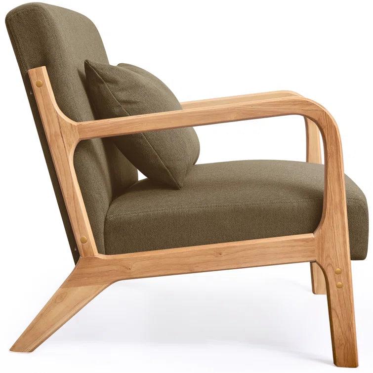 Appletee Back Cushion Support Mid-Century Style Chair - Ouch Cart 
