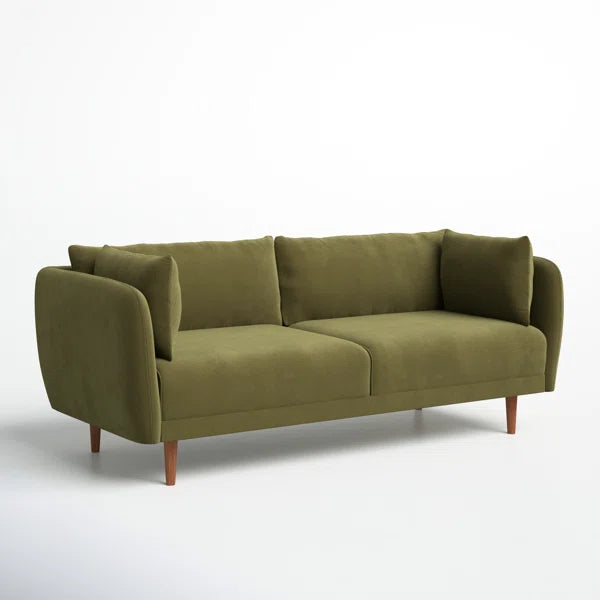 Classic Comfort 79'' Sofa with Wooden Legs