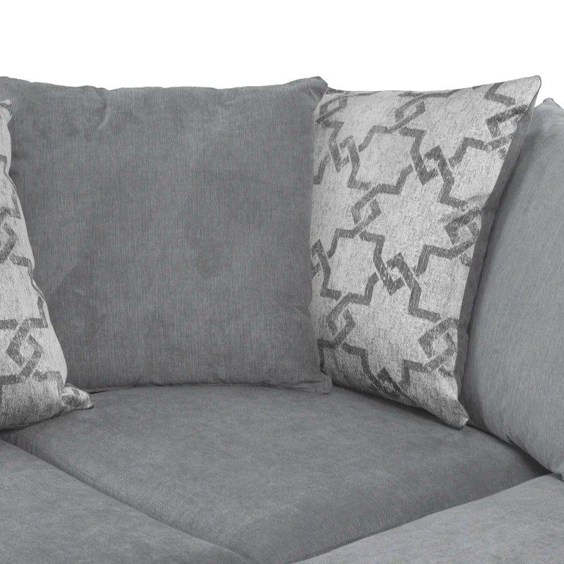 Arabella 2 - Piece Upholstered Corner Sofa - Ouch Cart 