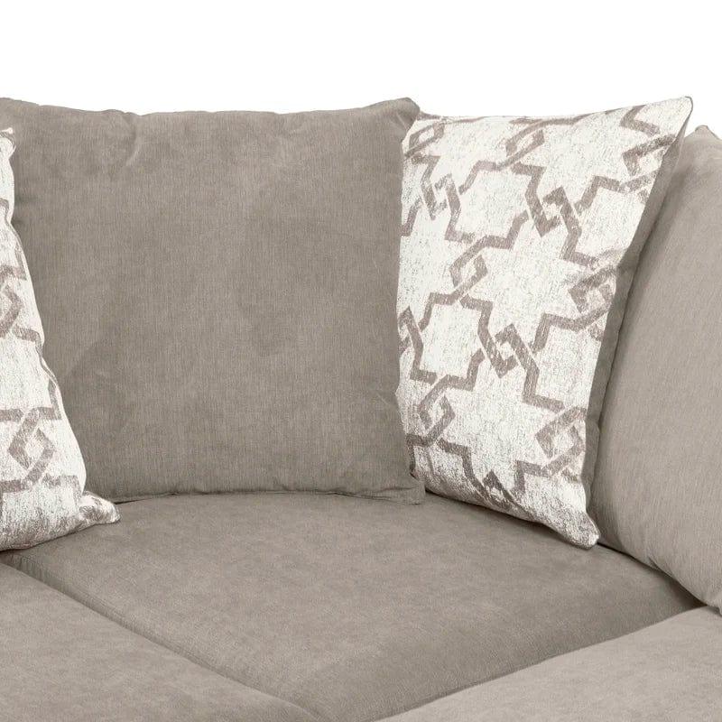 Arabella 2 - Piece Upholstered Corner Sofa - Ouch Cart 