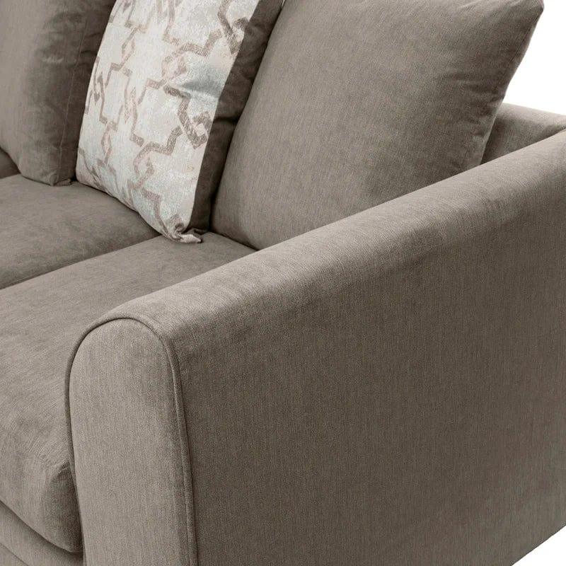 Arabella 2 - Piece Upholstered Corner Sofa - Ouch Cart 