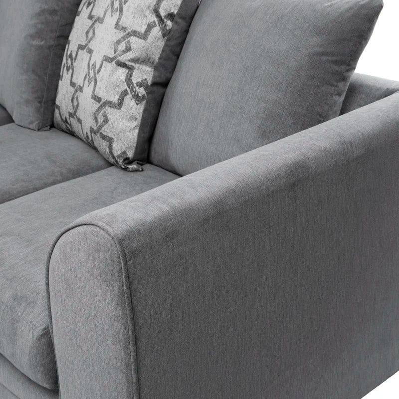 Arabella 2 - Piece Upholstered Corner Sofa - Ouch Cart 