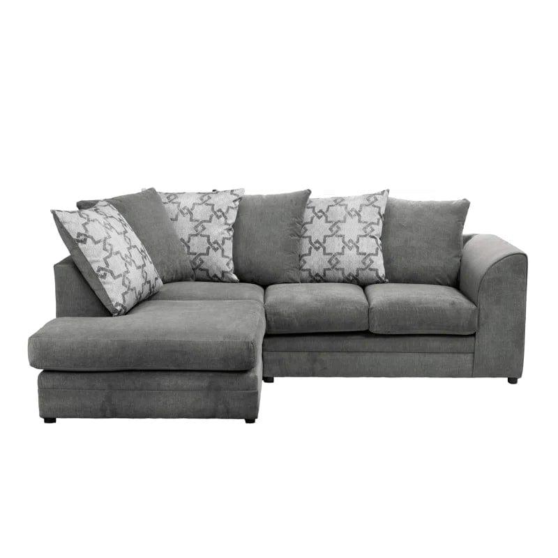 Arabella 2 - Piece Upholstered Corner Sofa Chaise - Ouch Cart 