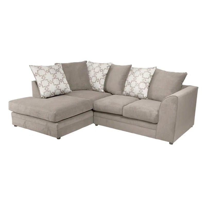 Arabella 2 - Piece Upholstered Corner Sofa Chaise - Ouch Cart 