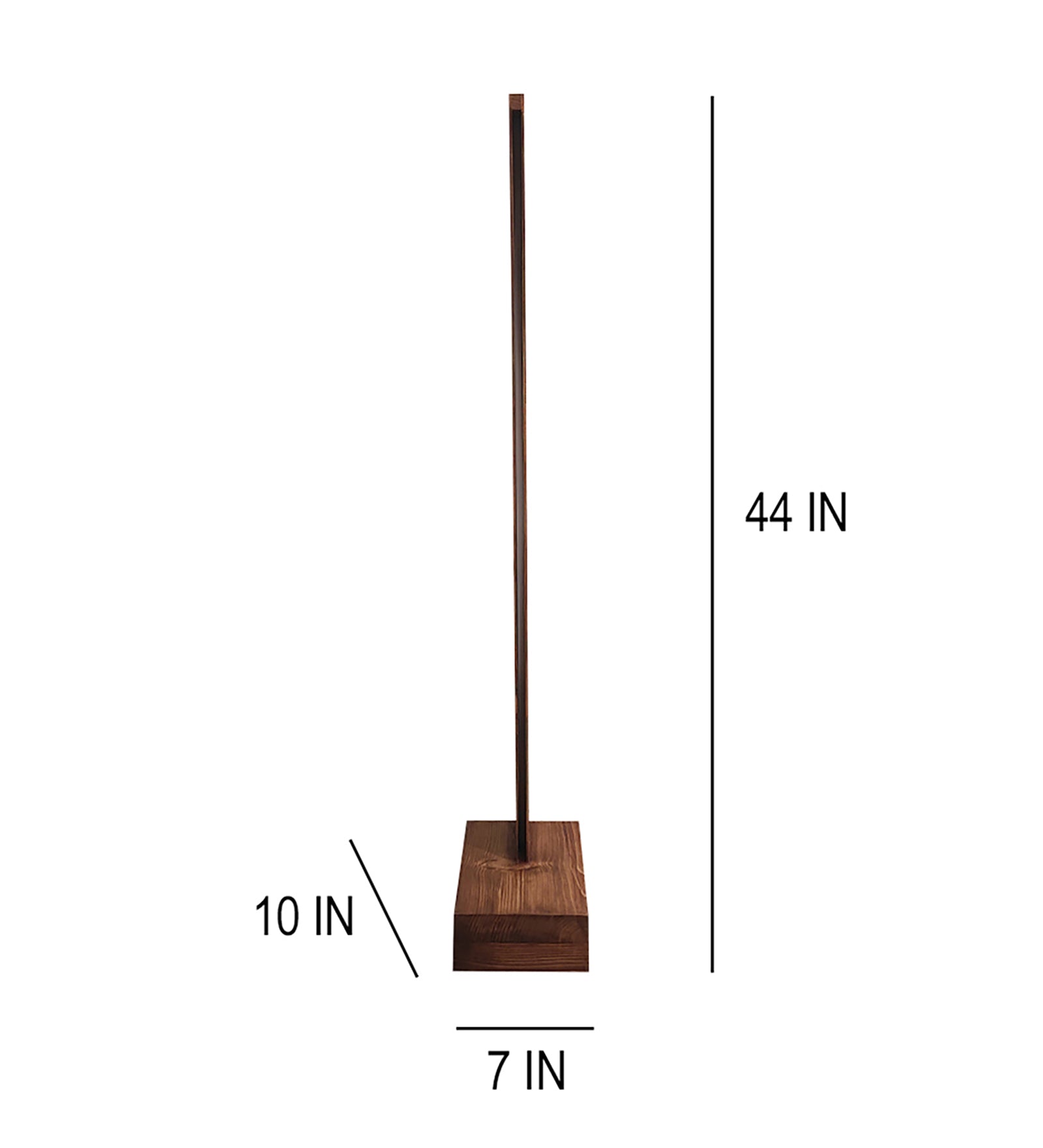 Arc LED Wooden Floor Lamp (BULB NOT INCLUDED)