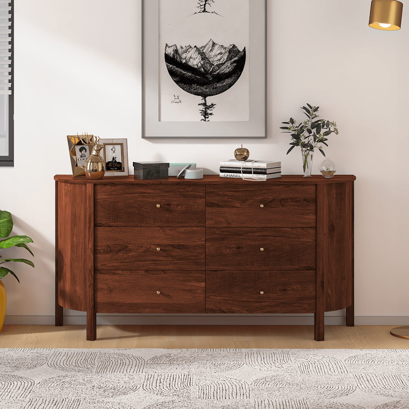 Allure 6 Drawer Dresser