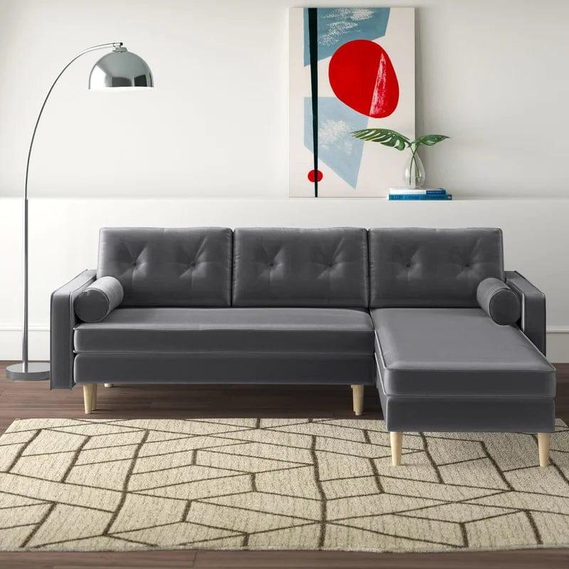 Ariane 2 - Piece Upholstered Corner Sofa - Ouch Cart 