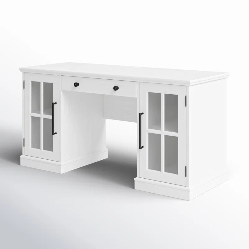 "Arkyn Executive Desk: Contemporary Elegance Meets Exceptional Functionality