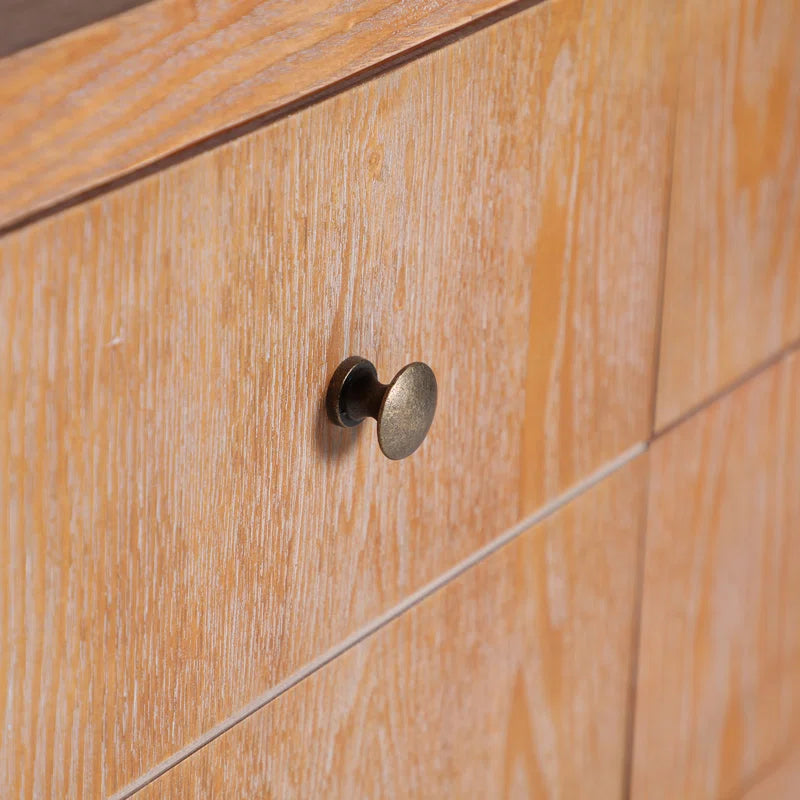 Sota  Solid Wood Top Console Table