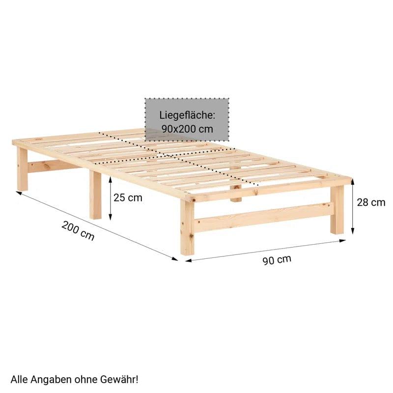 August Platform Bed - Ouch Cart 