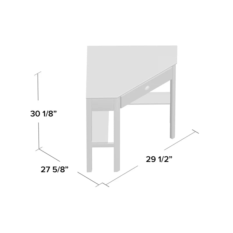Efficient Corner: The Perfect Computer Desk"