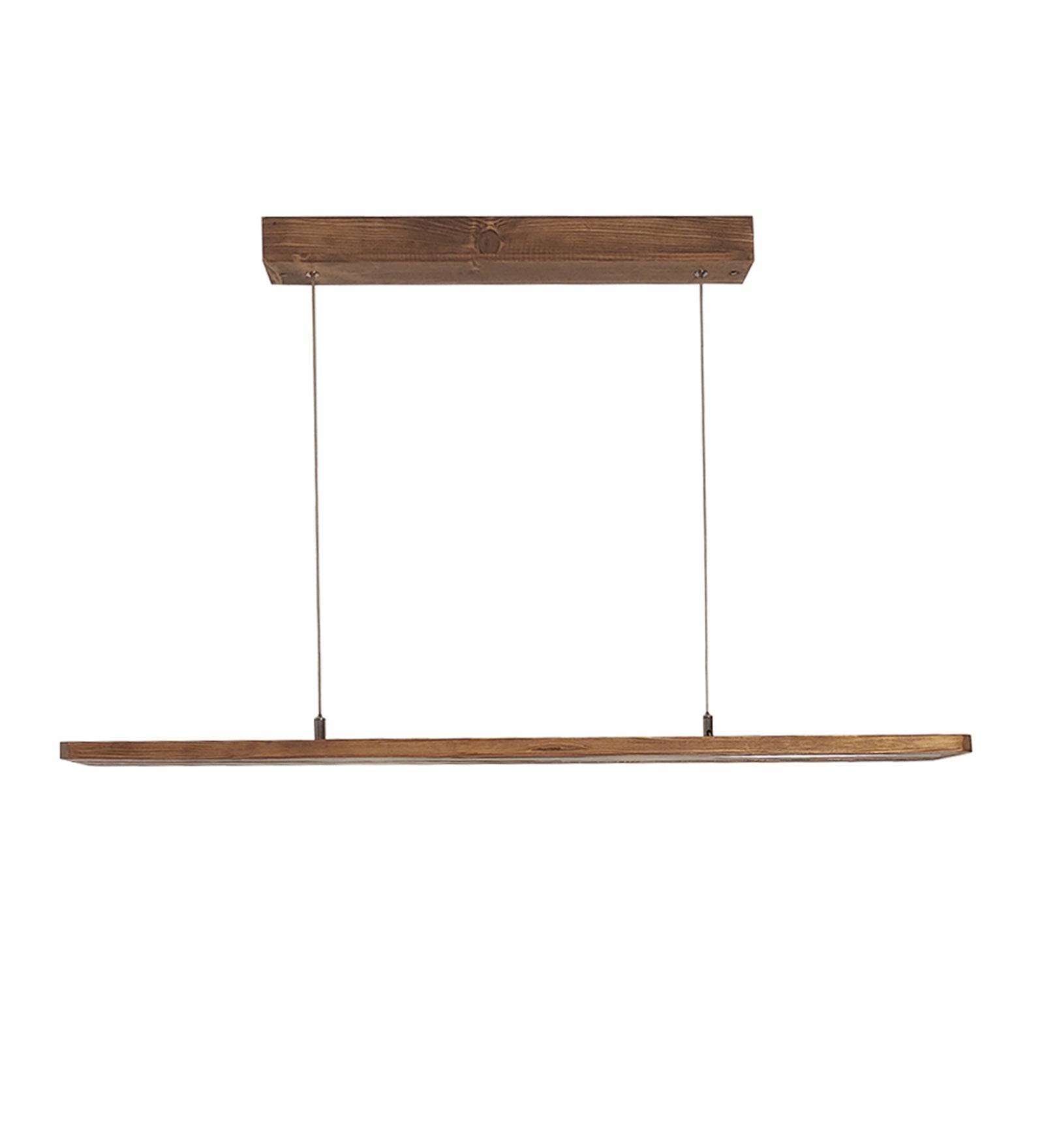 Avril 36 Triangular Brown LED Hanging Lamp