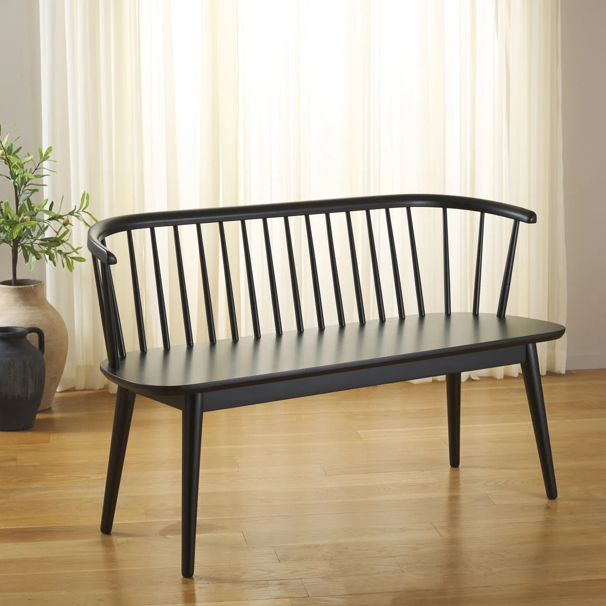  Solid Wood Bench