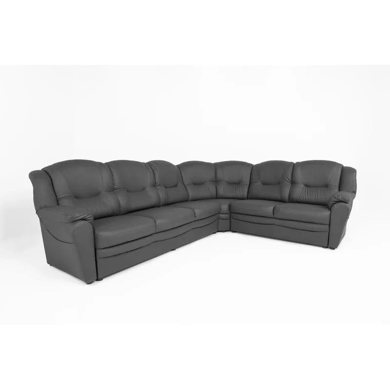 Aydenne Vegan Leather Corner Sofa - Ouch Cart 