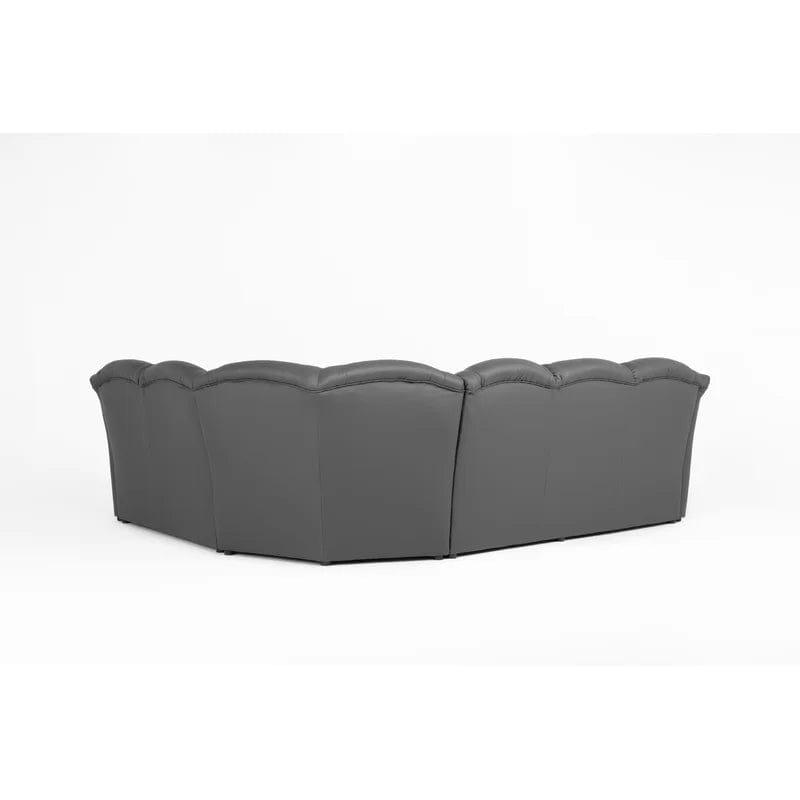 Aydenne Vegan Leather Corner Sofa - Ouch Cart 