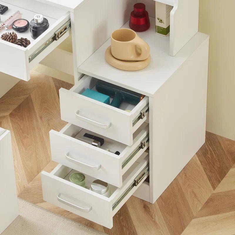 Pablo Dressing Table with Mirror - Ouch Cart 