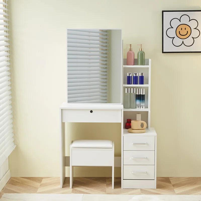 Pablo Dressing Table with Mirror - Ouch Cart 