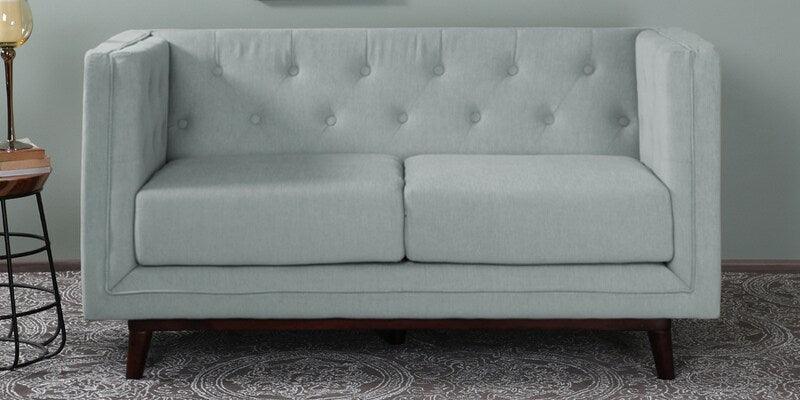 Fabric 2 Seater Sofa In Ash Grey Colour - Ouch Cart 